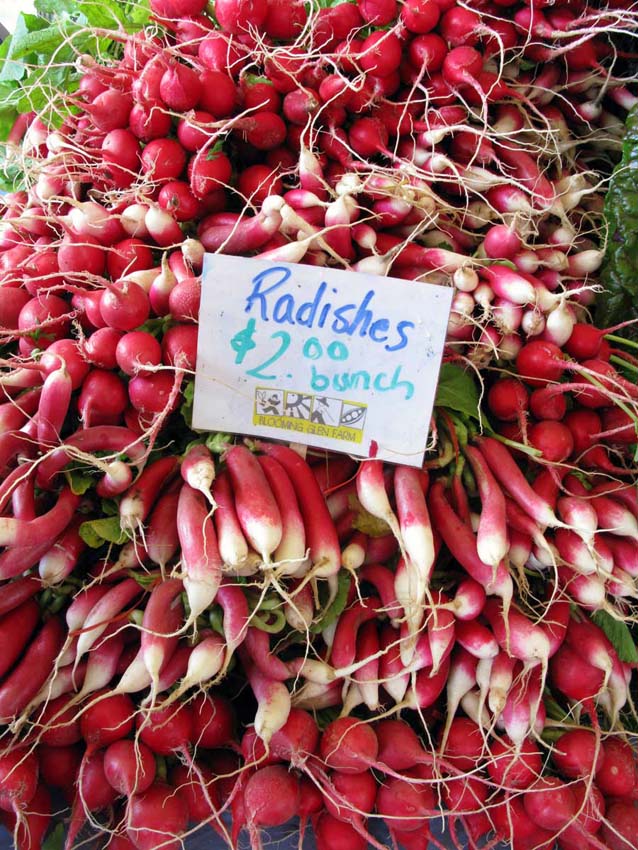 radishes